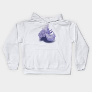 Purple Baba Yaga on the Breeze Kids Hoodie